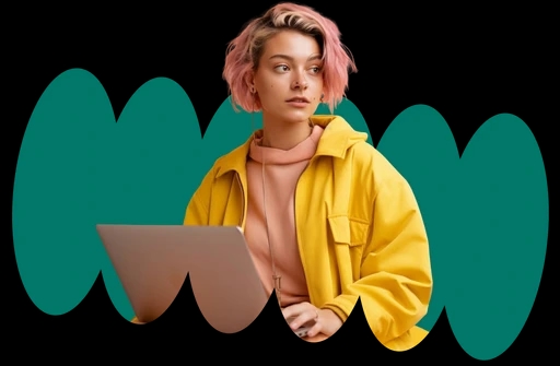 Person using Natural Voice by Ai